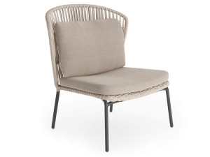 Веревочный садовый стул