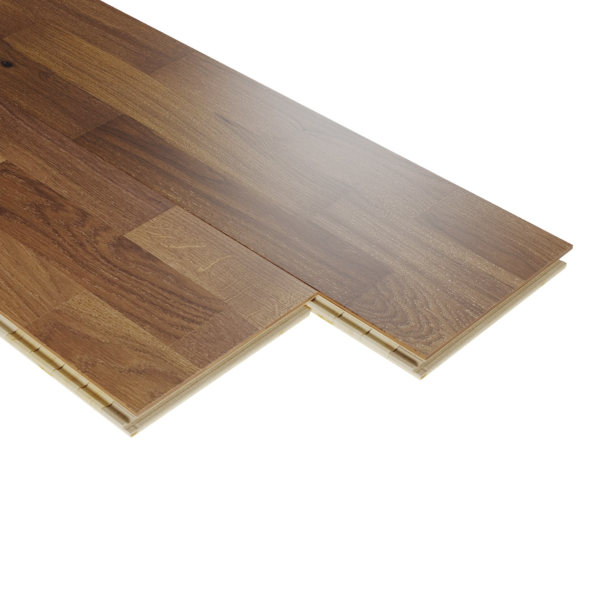 15290346 Паркетная доска трёхполосная «Дуб Стандарт Волна ВК» лак 1.58 м² Santreyd  - Вид №2