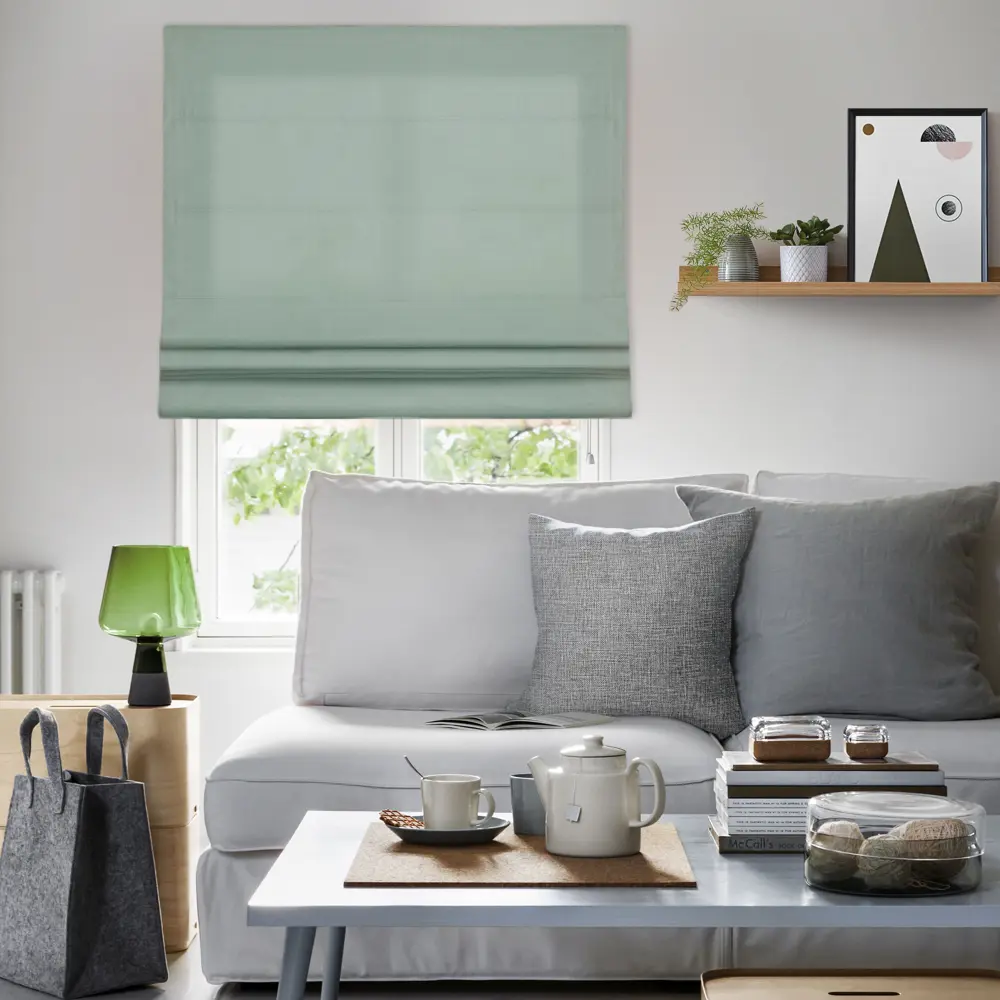 Римская штора Эскар Helena 60x160 см мятная STLM-2068713 - Вид №4