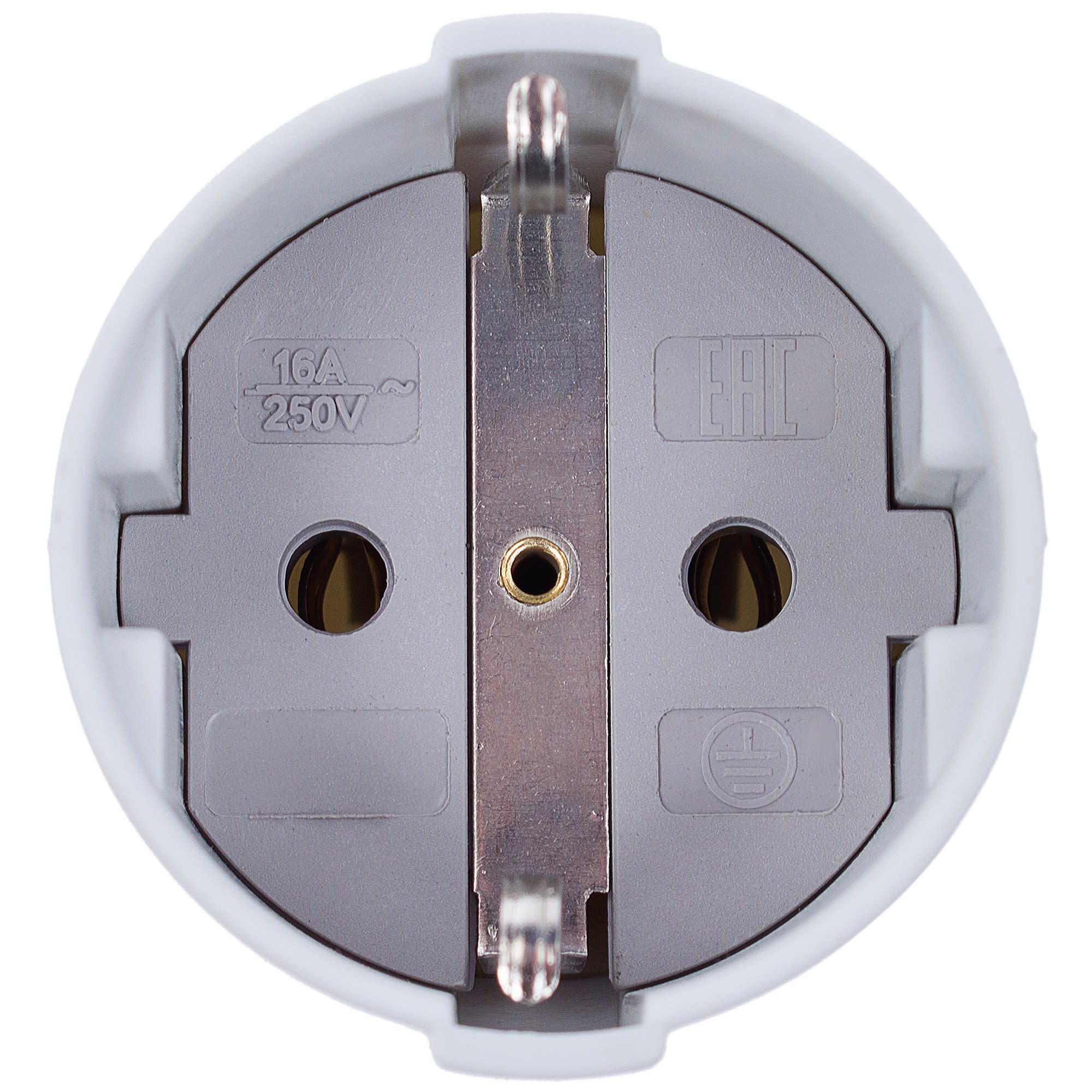 18373593 Удлинитель с заземлением для бытовой техники 1 розетка 7 м цвет белый Santreyd  - Вид №1