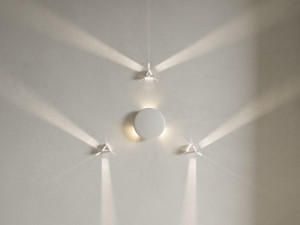 Светодиодный настенный светильник из смолы