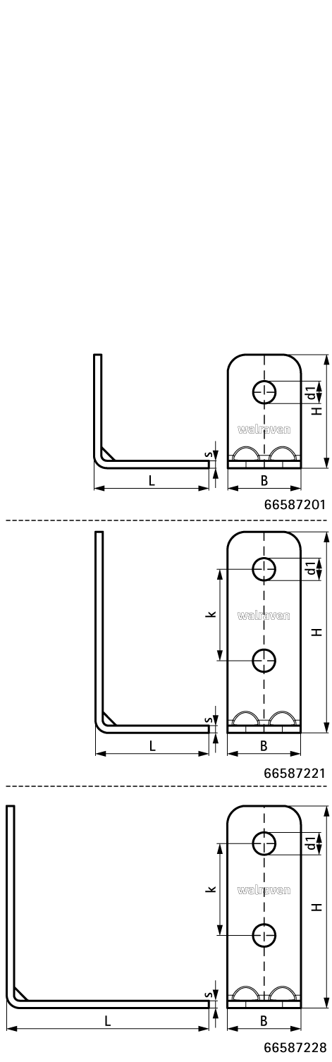 66587221 BIS Strut Stainless Steel Angle Connector 90° для создания конструкций из профиля Strut walraven  - Вид №1