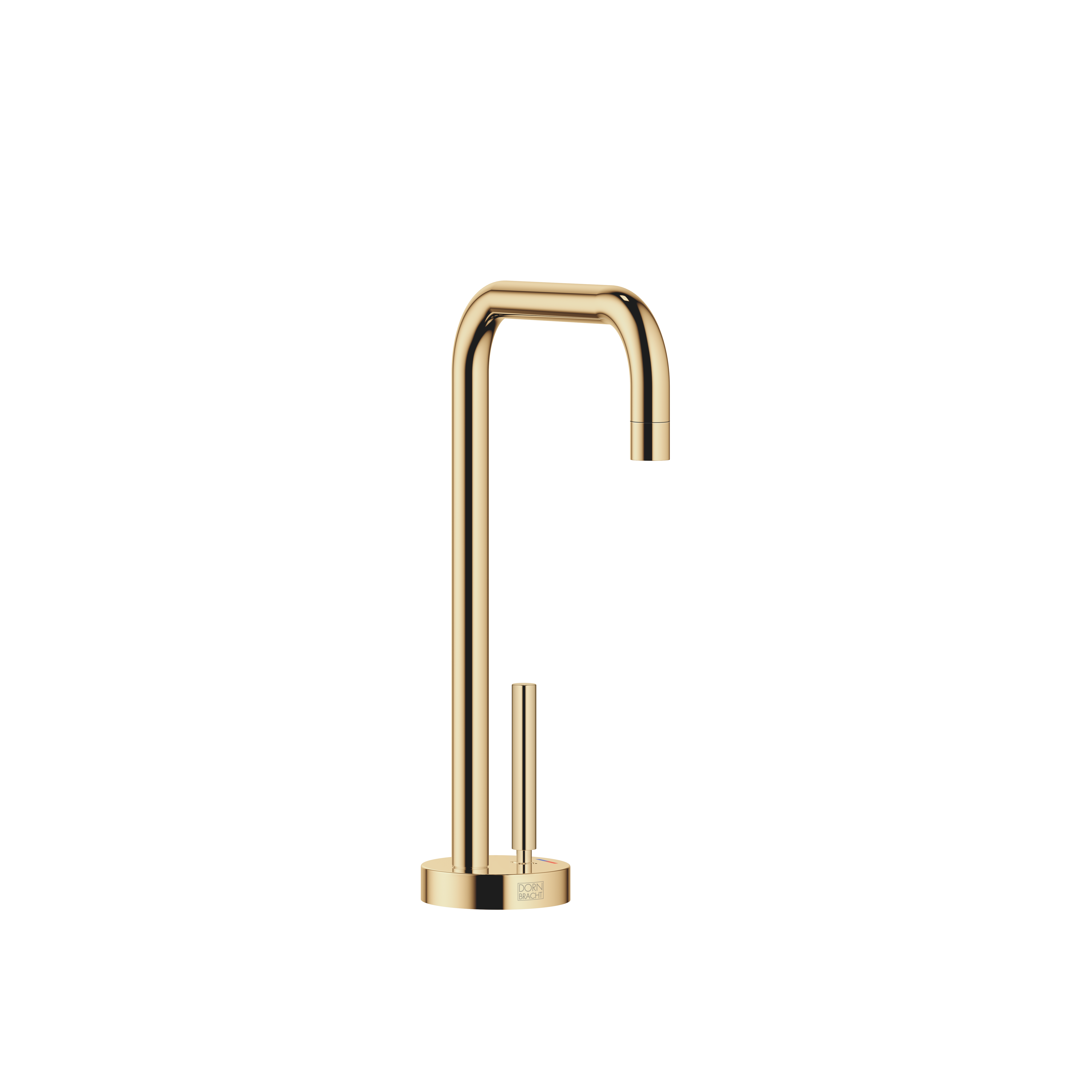 ДИСПЕНСЕР ДЛЯ ГОРЯЧЕЙ И ХОЛОДНОЙ ВОДЫ META SQUARE - Durabrass (золото 23 карата) DornBracht 17861625-09