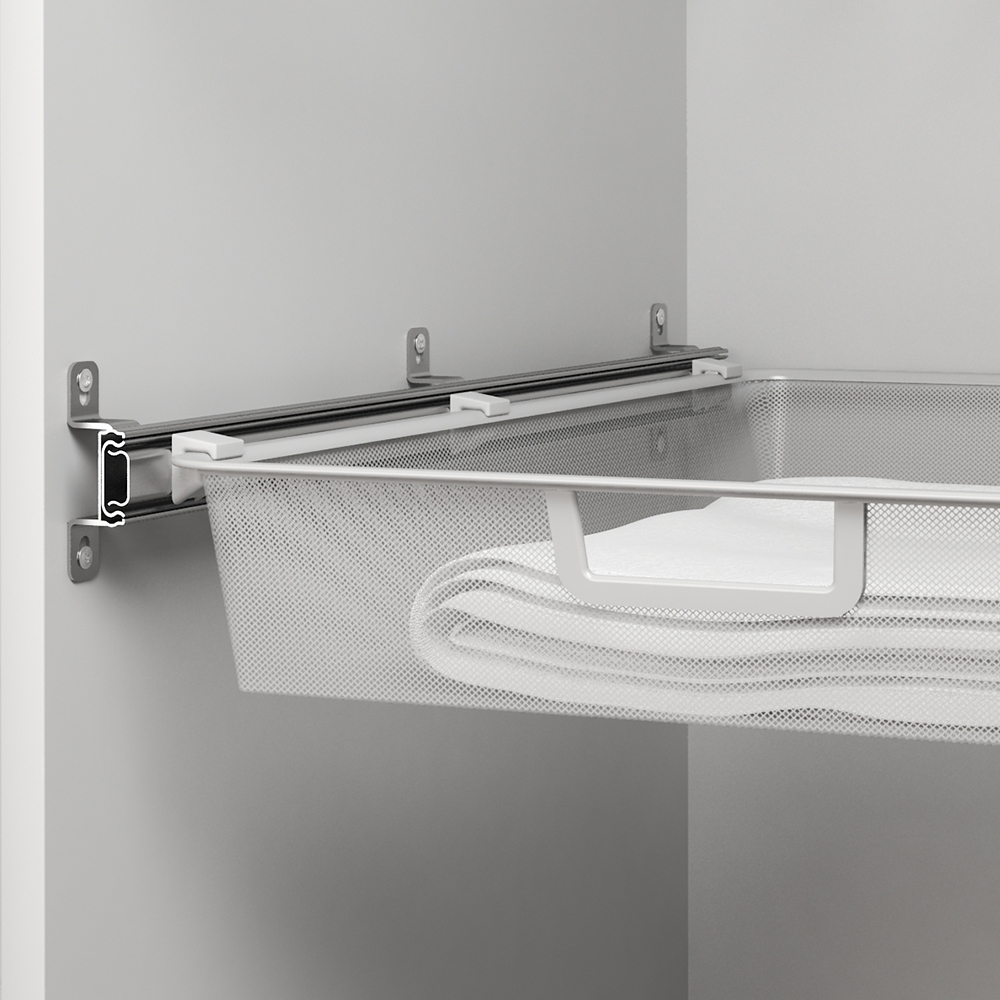 Мелкосеточная корзина , 893х555х85 мм, белый LJPS0611 Public Steel Россия  - Вид №1