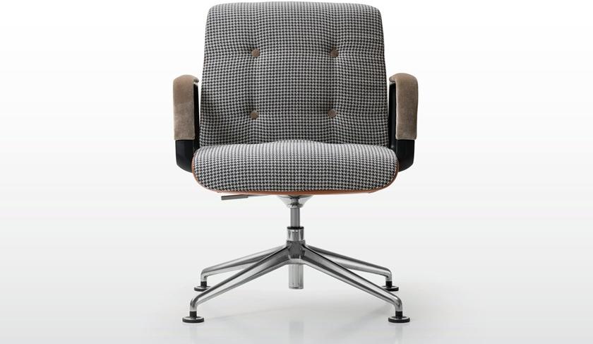 Quinti Sedute Стул для руководителя из ткани с 4 спицами Charles sun-id-1410363 - Вид №1