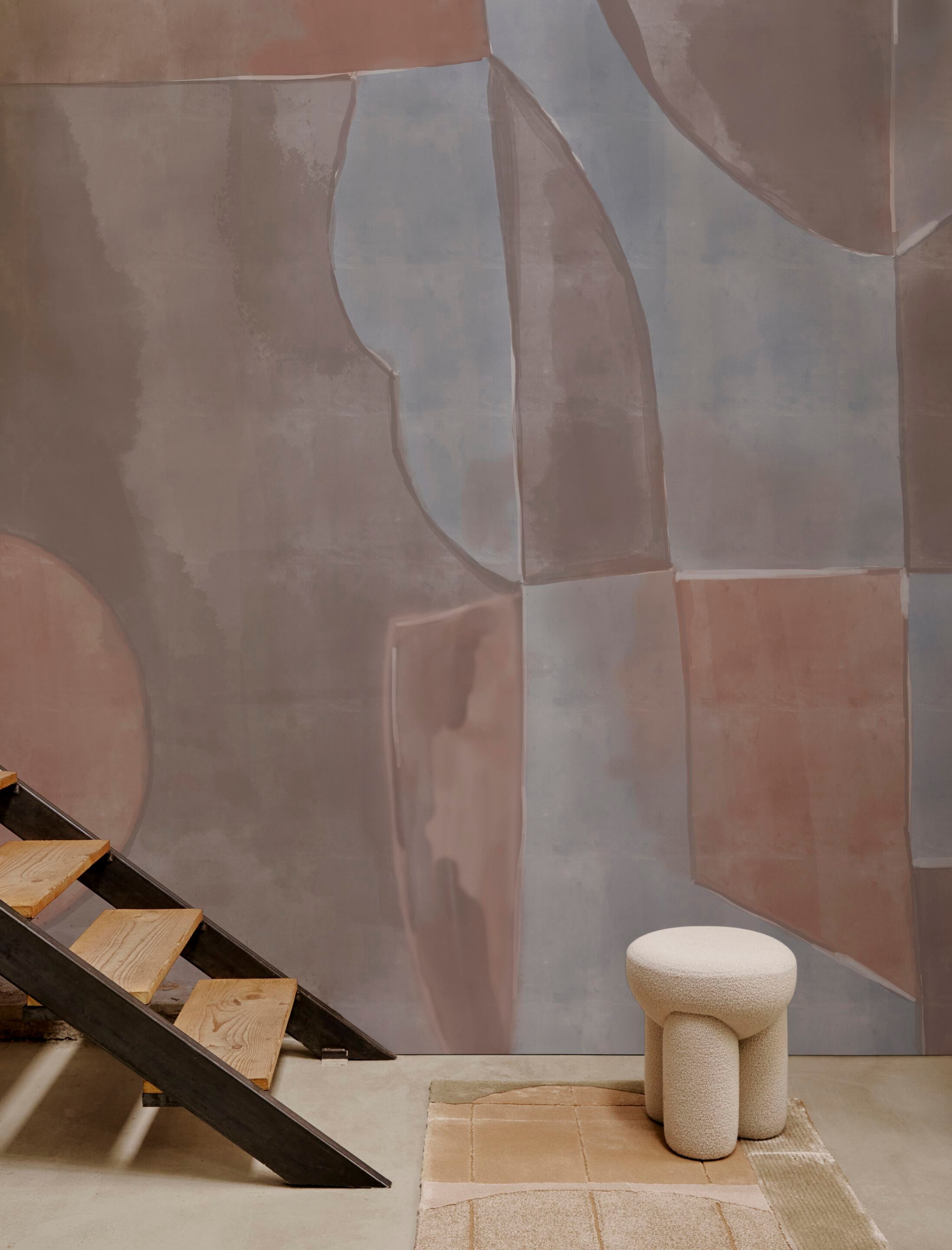 Круглый пуф из ткани Secolo DOUGLAS ARCH-00025007 - Вид №1