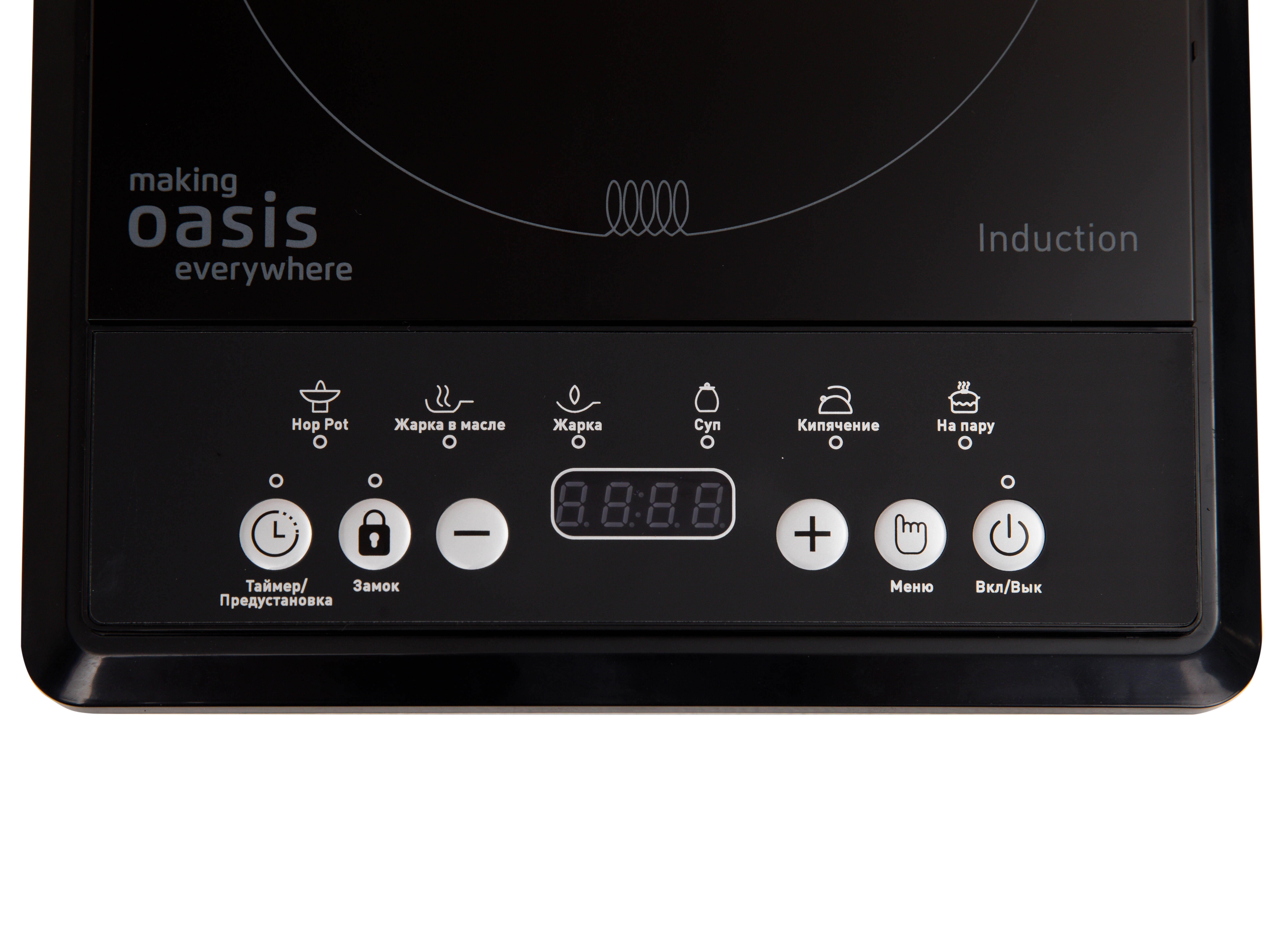 9979886 Плита компактная электрическая Oasis РI-B12SK черный STDN-0150461 - Вид №3