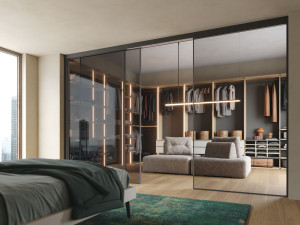 Шкаф-купе с половинным плечом