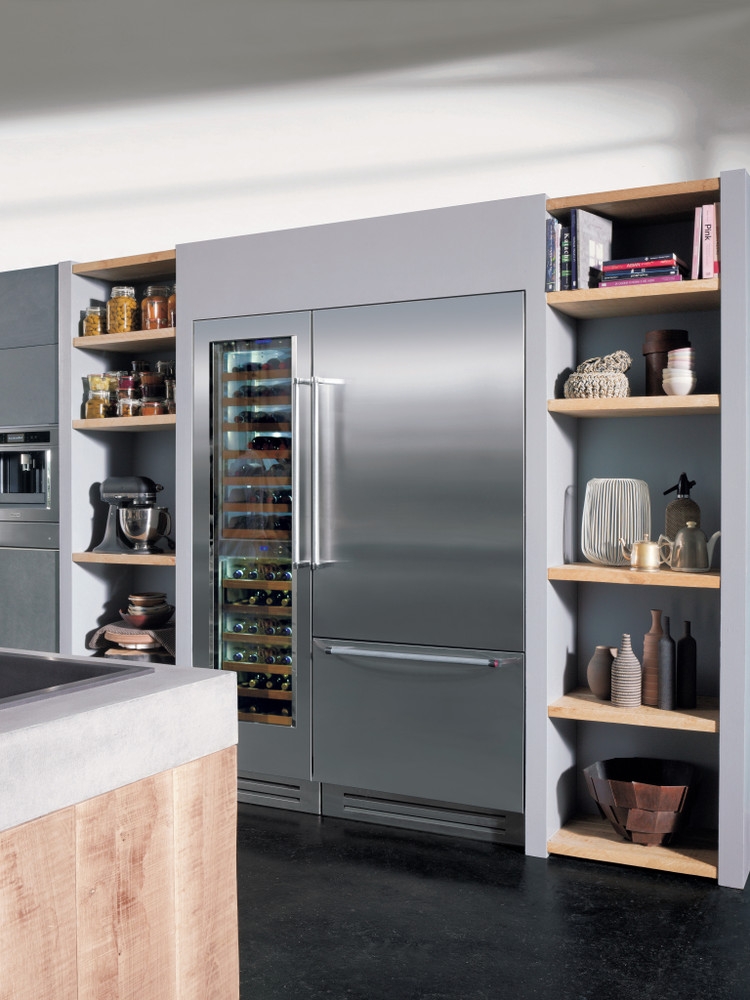 KCVCX 20901L 1 ВСТРОЕННЫЙ КОМБИНИРОВАННЫЙ ХОЛОДИЛЬНИК 90 СМ KitchenAid  - Вид №1