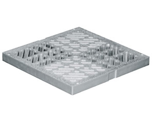 Анти-шок ПВХ проезжей части решетки