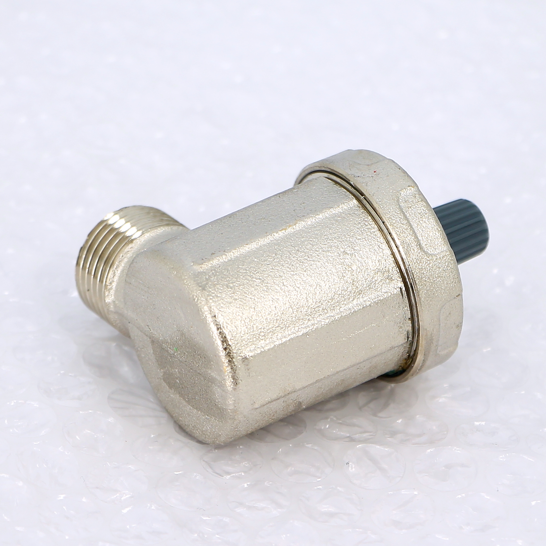 Воздухоотводчик автоматический угловой никелированный TIEMME 1/2" 1980003 - Вид №2