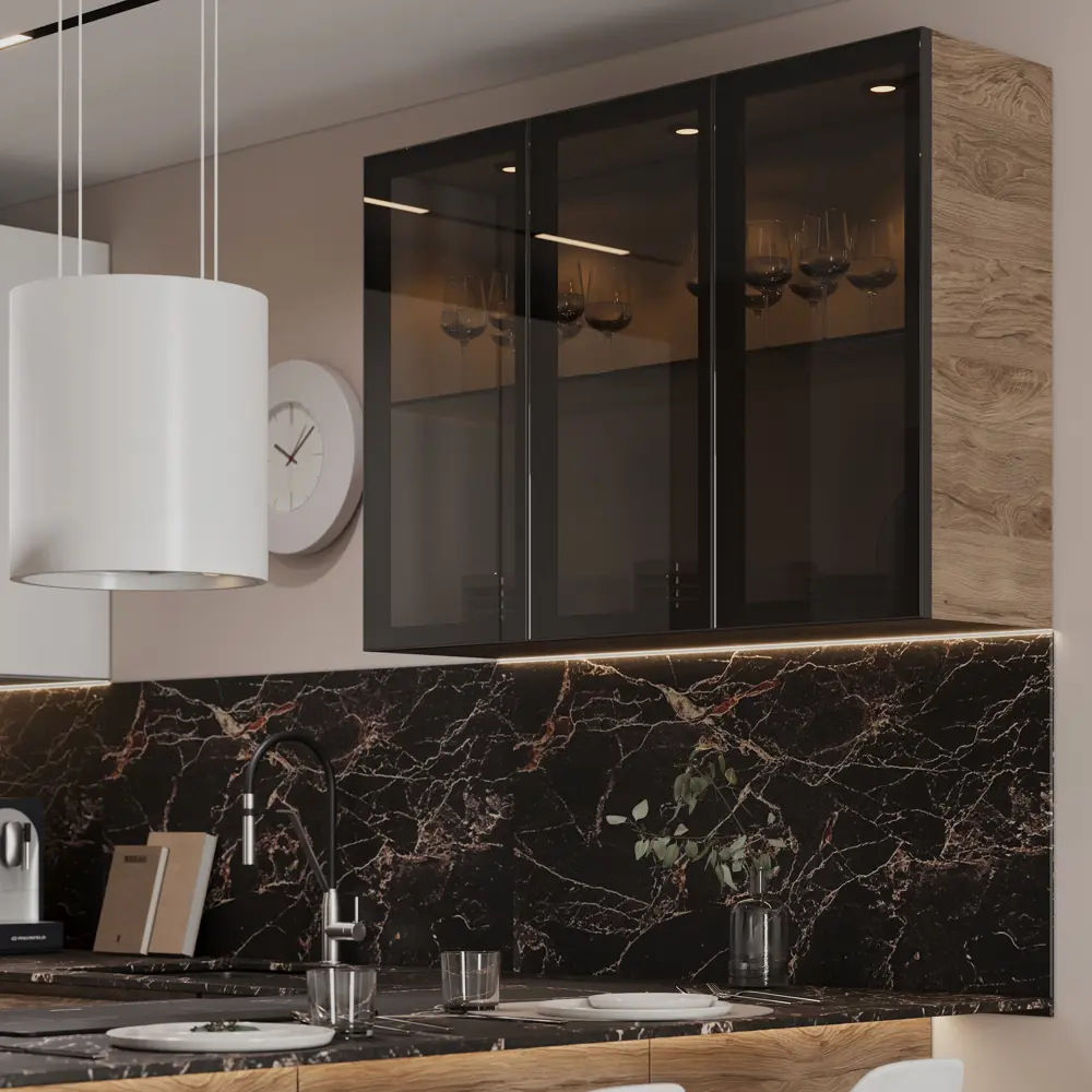 Фасад для кухни Токио Delinia ID - элегантность в темном дереве 86423448 STLM-0873180 - Вид №10