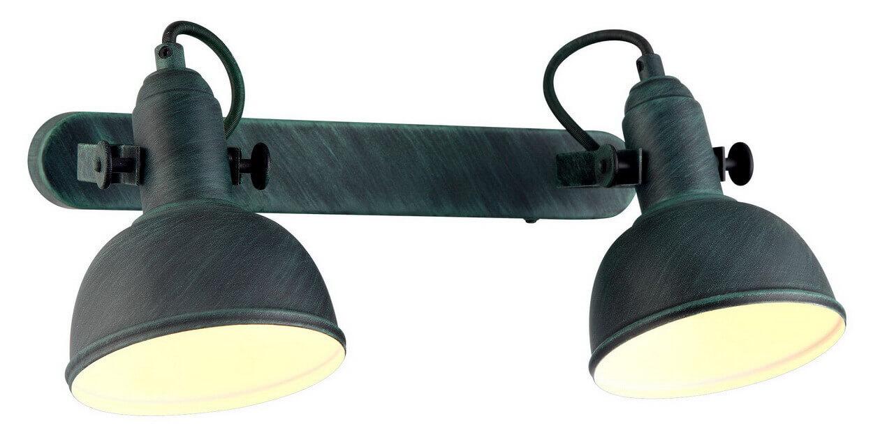 Спот настенный на 2 лампы зеленый Martin A5213AP-2BG ARTE LAMP MARTIN 00-3926211 Зеленый  - Вид №2
