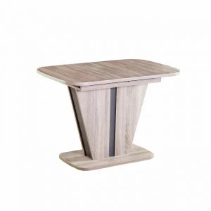 Обеденный стол раздвижной дуб трюфель Leset "Бари" IMPEX  00-3967160 Дуб сонома;бежевый