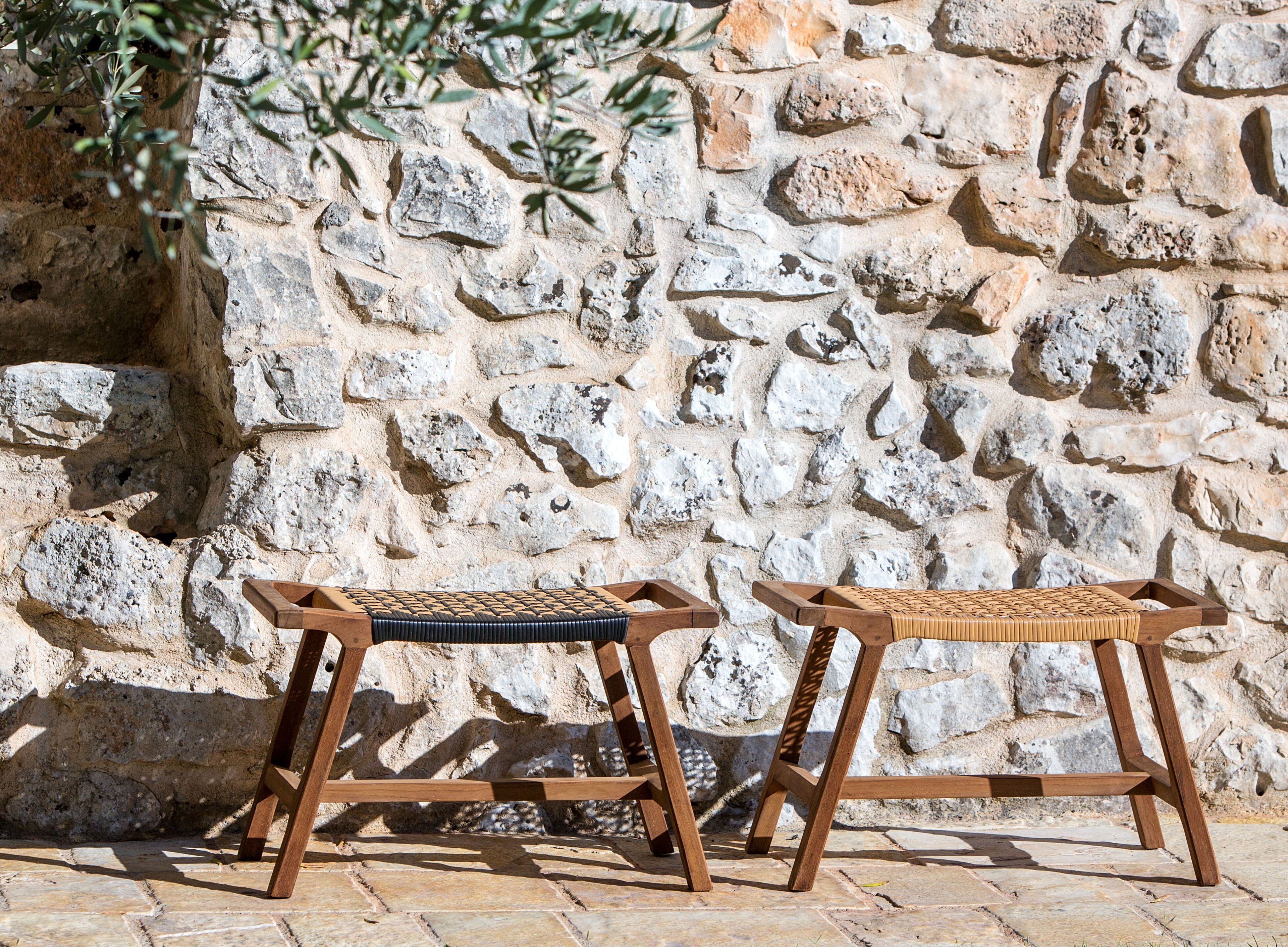 Венский соломенный низкий садовый стул cbdesign Zoco ARCH-00004180 - Вид №1