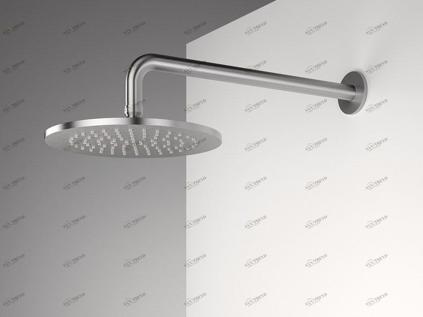 ZAZZERI Настенная лейка душа из нержавеющей стали с держателем Z316 sun-id-1481038