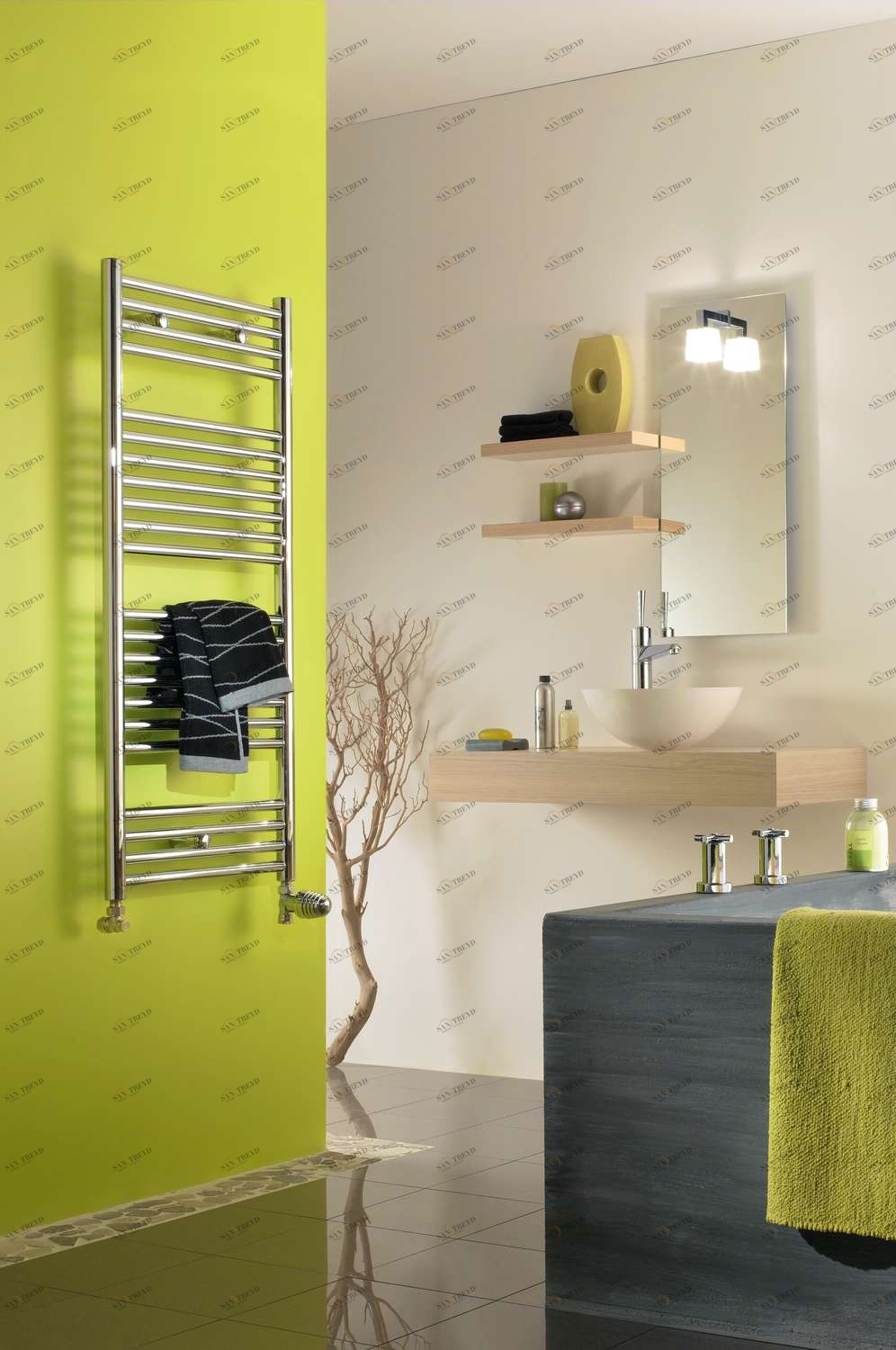 Водяной радиатор SLO-080-050 Atoll Spa Chromé Acova 746 