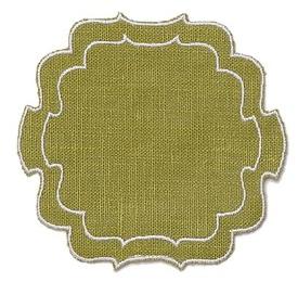 La Gallina Matta Льняная подставка Curly sun-id-1468919 - Вид №3