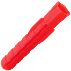 Дюбель распорный для полнотелых материалов 8х50 мм полипропилен цвет красный 200 шт.