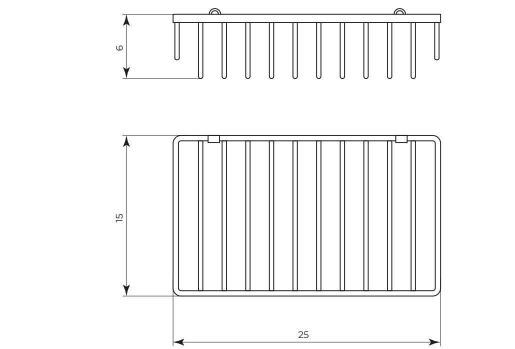 Латунный держатель дозатора Gaia Mobili Комплементы ARCH-00122039 - Вид №2