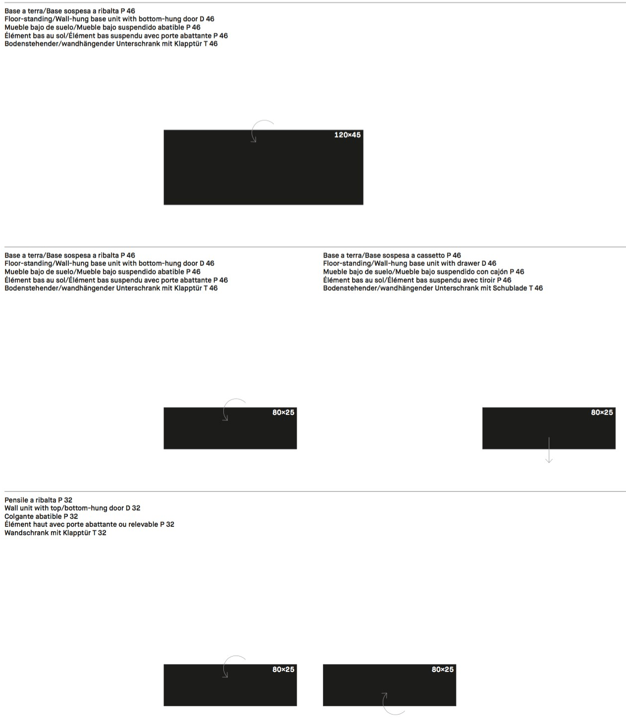 ZANETTE Модульный подвесной буфет из дуба Lei sun-id-1494109 - Вид №2