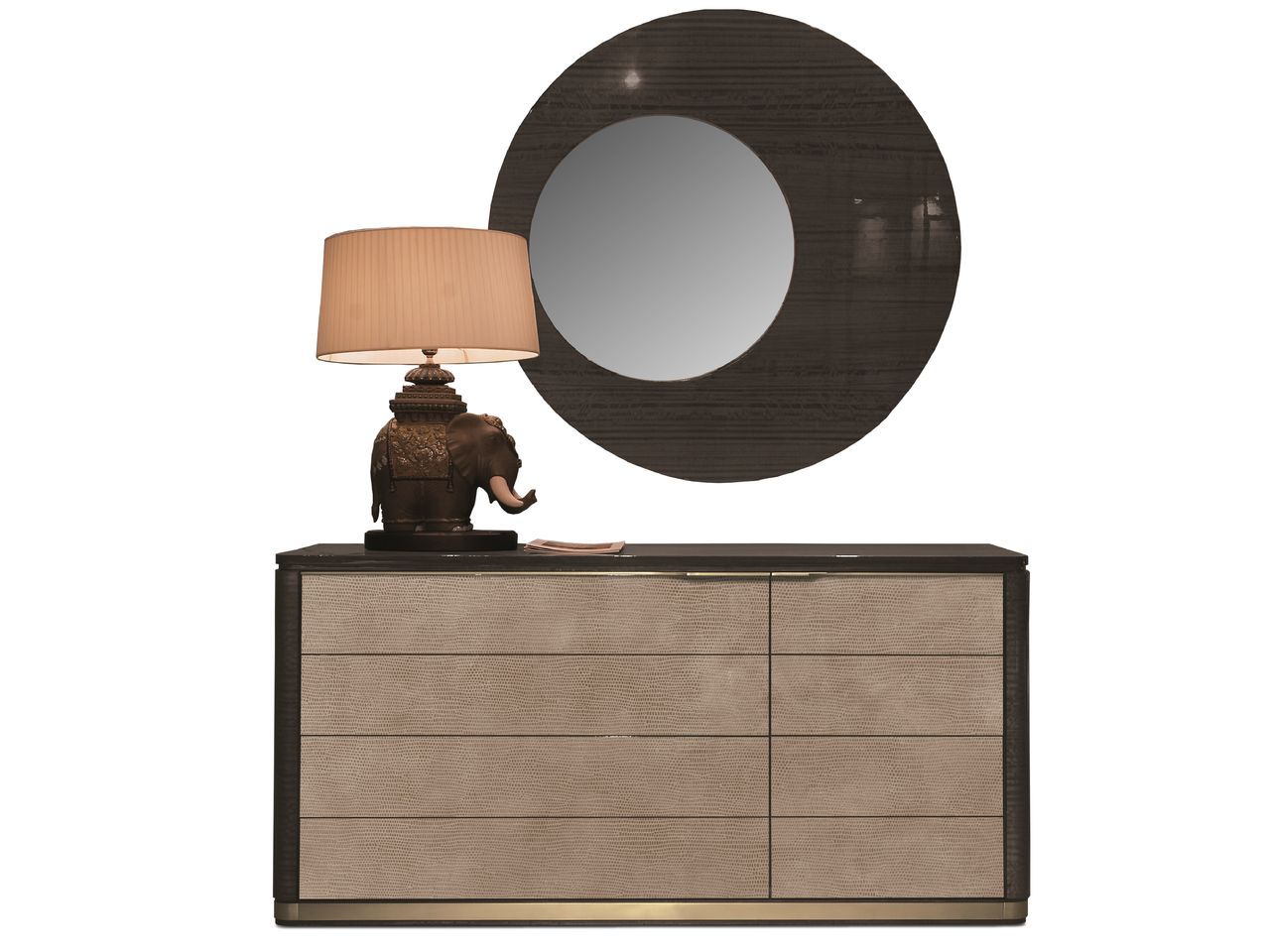 Деревянный и кожаный комод Hurtado Evolution ARCH-00121706 - Вид №1