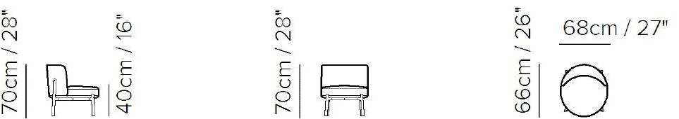 Natuzzi Кресло из ткани Amalia sun-id-1450705 - Вид №3