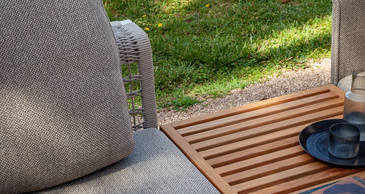 ТИК квадратный низкий садовый столик Poltrona Frau Boundless Living Outdoor Collections ARCH-00097597 - Вид №6