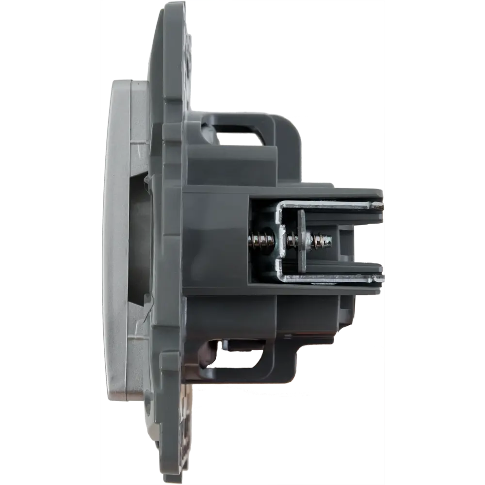 Legrand Etika - розетка скрытого монтажа с защитой от детей, алюминий 17356898 STLM-0008024 - Вид №3