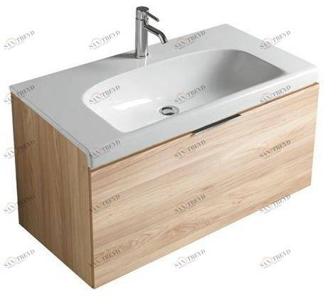 GALASSIA Подвесная тумба под умывальник с ящиками Dream 7320