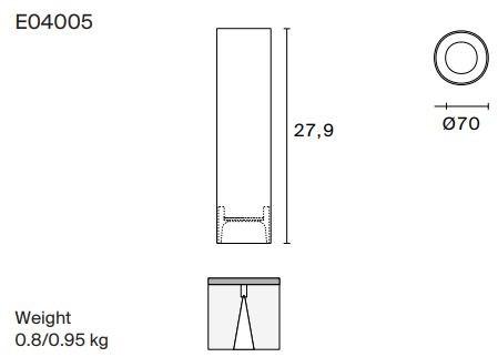 LUCEPLAN Регулируемый светодиодный потолочный светильник из экструдированного алюминия E04 sun-id-1402618 - Вид №1