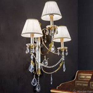 Orion WA 2-1301/3 silber-gold/2406 weis бра