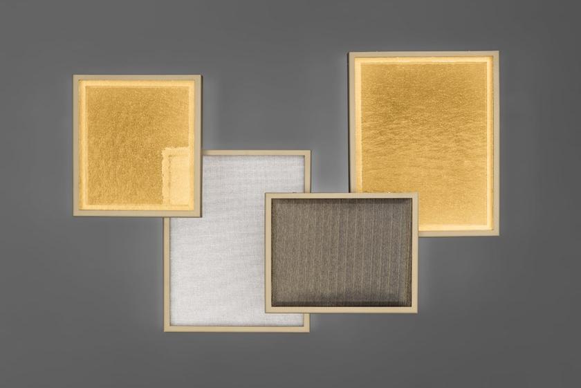 Euroluce Lampadari Светодиодный настенный светильник из стекла и ткани sun-id-1456560 - Вид №2