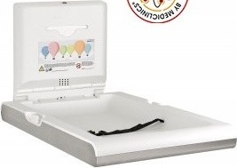 CP0016VCS-I Вертикальное пеленальное кресло из полипропилена и сатинированной нержавеющей стали с ионизатором mediclinics