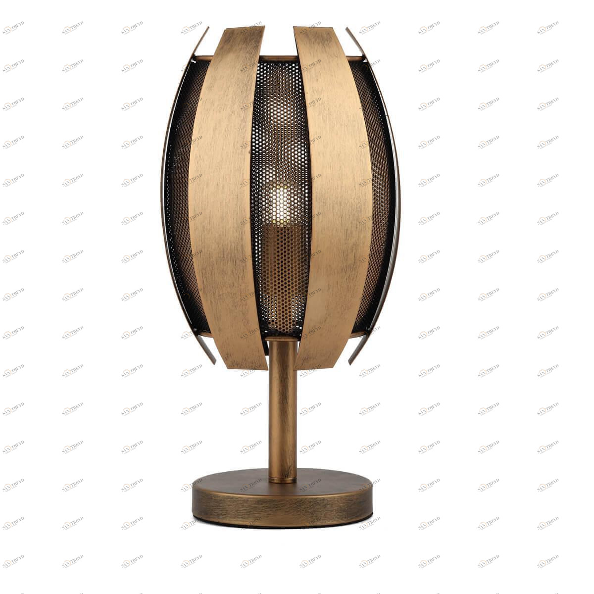 Лампа настольная бронзовая Rivoli Diverto 4035-501 RIVOLI DIVERTO 00-3907655 Бронза 