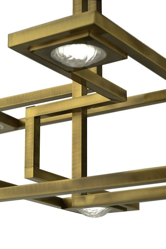Латунный светодиодный подвесной светильник MARIONI Сесиль ARCH-00109311 - Вид №3