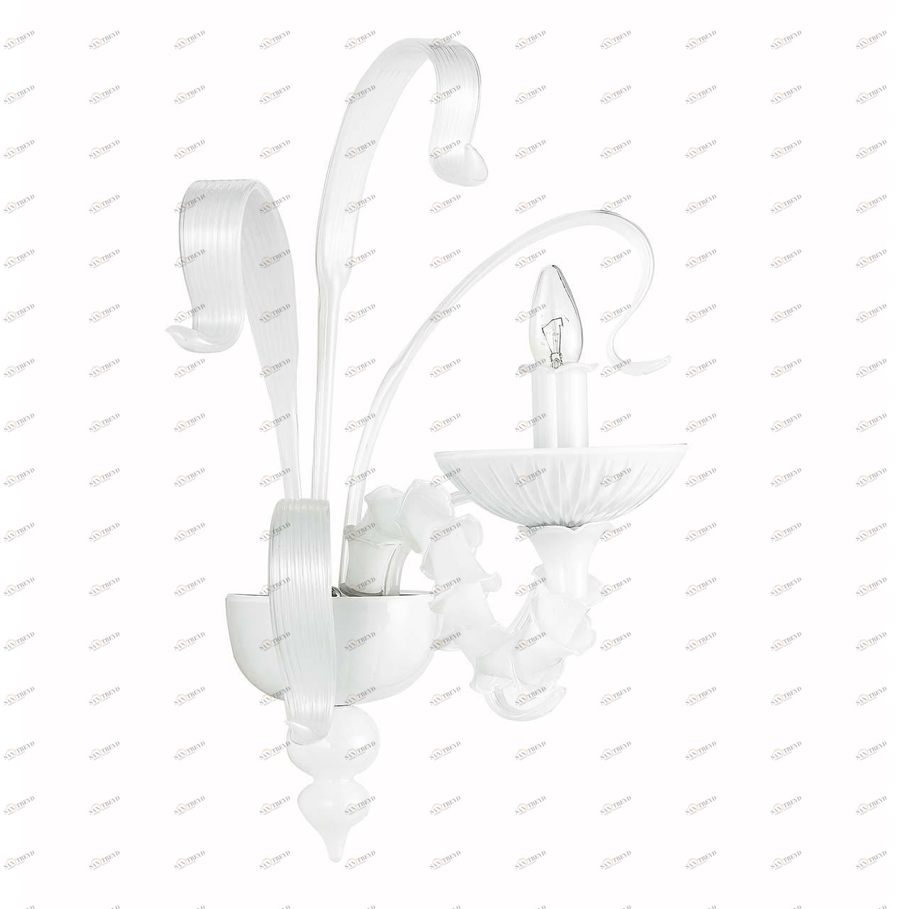 Настенный светильник бра Infringe W110188/1white DONOLUX СВЕЧА, ФЛОРИСТИКА 078830 Белый 