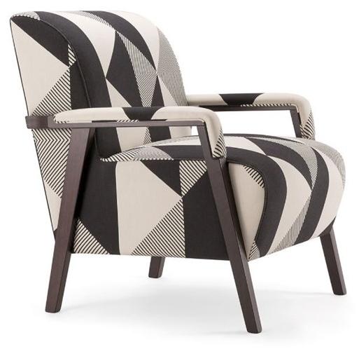 Tirolo Кресло из ткани с подлокотниками Carter 068 p - Вид №2