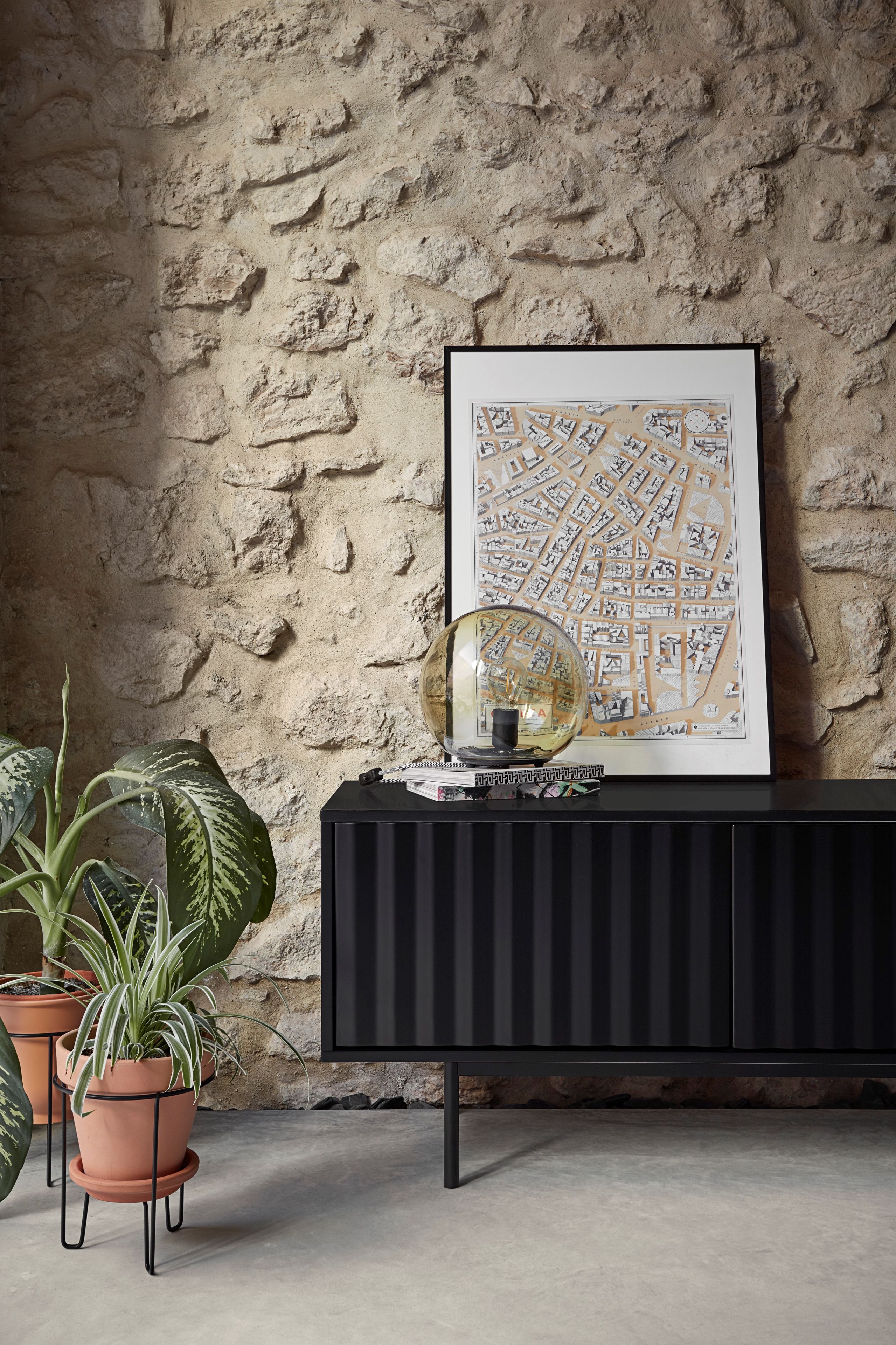 Шкаф для телевизора из МДФ с распашными дверцами и ящиками TEULAT Sierra ARCH-00064536 - Вид №22