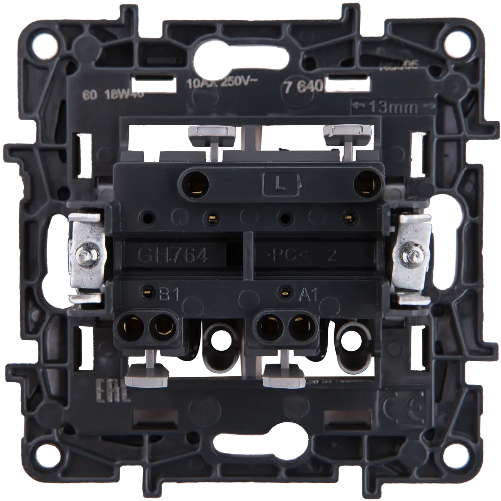 Legrand Structura — двухклавишный выключатель шампань для современного интерьера 82064604 STLM-0018595 - Вид №4