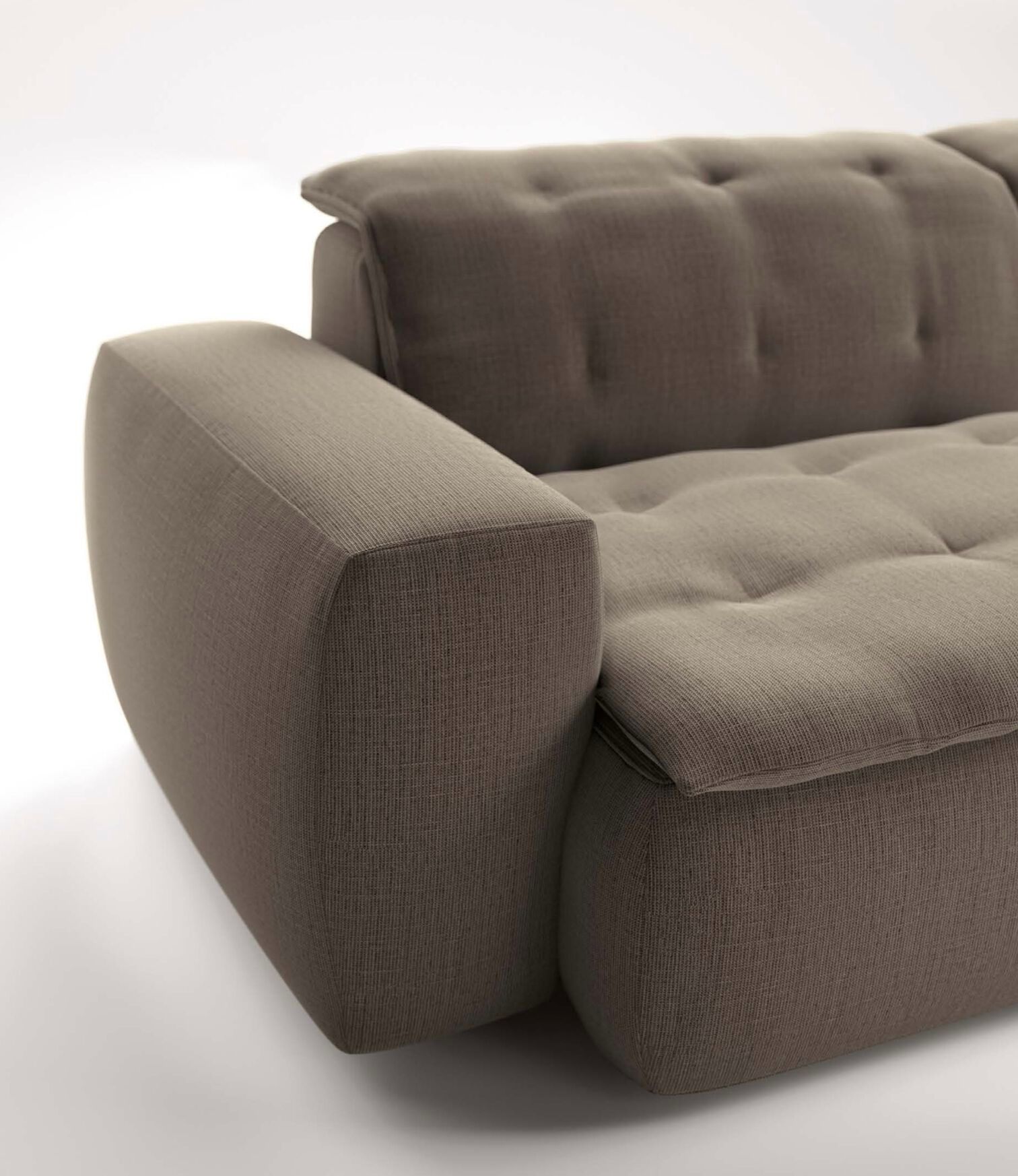 Угловой диван из ткани Marac облако ARCH-00047749 - Вид №2