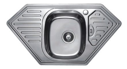 HBD5095 Кухонная мойка , сталь микродекор Haiba 