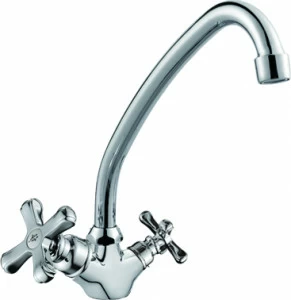 Смеситель для кухни Rush Bianki BI7650-22 высокий хром