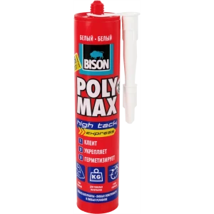 Клей-герметик Bison «Polymax Hightack» 425 г цвет белый