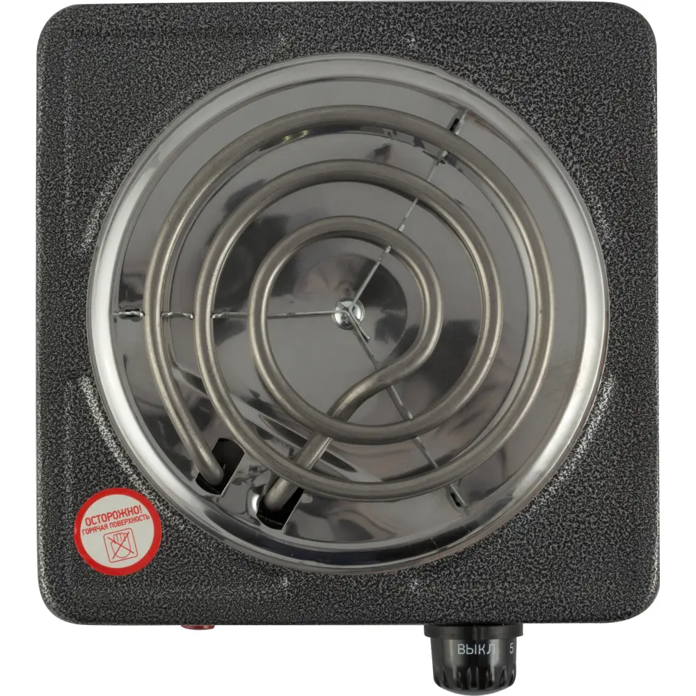 Электрическая настольная плита HomeStar HS-1103 24.6 см 1 конфорка цвет серый 86733000 STLM-2006608 Santreyd 