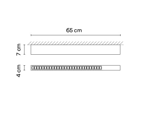 Алюминиевый светодиодный потолочный светильник Vibia смещение ARCH-00113231 - Вид №12
