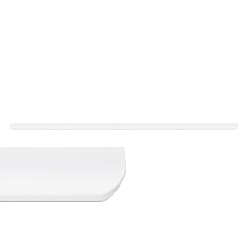 INSPIRE Накладная мебельная ручка-профиль белая 135 мм 88021703 STLM-1007154 - Вид №3