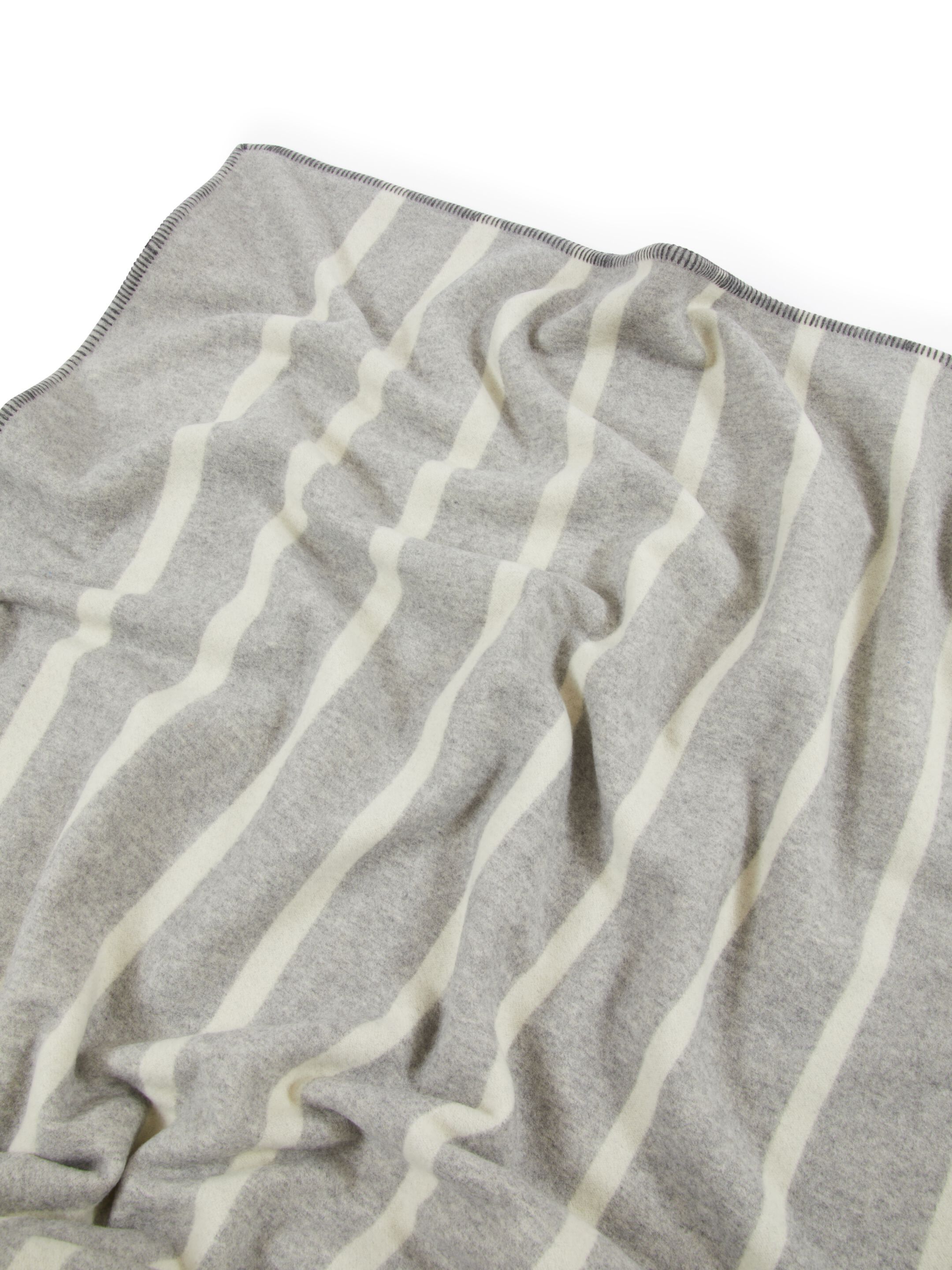 Двустороннее одеяло из мериносовой шерсти и кашемира Lanerossi Оптическая ARCH-00086862 - Вид №11