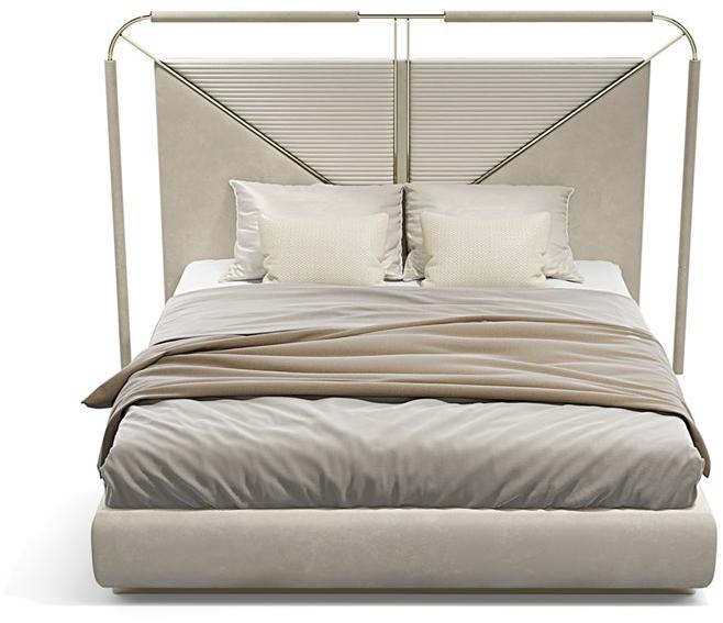 Capital Collection Кровать из ткани с высоким изголовьем sun-id-1490634 - Вид №2