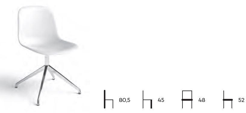 arrmet Вращающееся кресло из ткани Máni fabric sun-id-1351122 - Вид №3